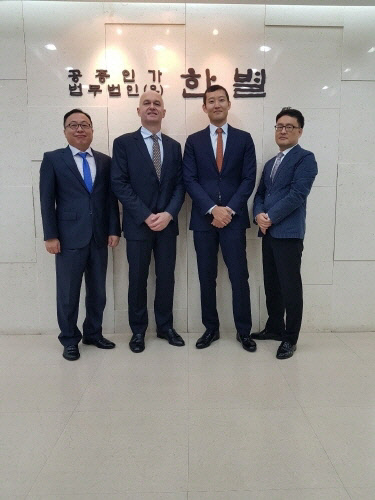 DVRC 임원단 및 법무법인 한별 미국변호사팀